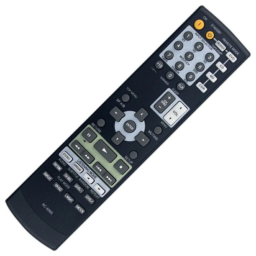 RC-606S For Onkyo Amplifier Player Remote Control 10m Range Battery Powered Replacement Controller - 2