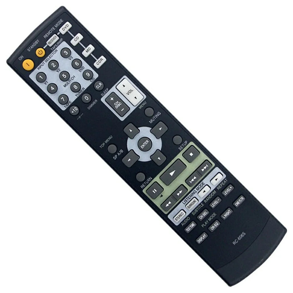 RC-606S For Onkyo Amplifier Player Remote Control 10m Range Battery Powered Replacement Controller - 3