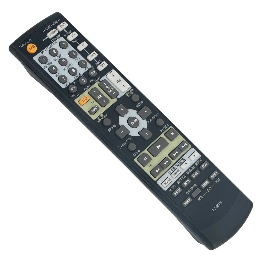RC-681M For Onkyo Amplifier Player Remote Control 10m Range Battery Powered Replacement Controller - 4