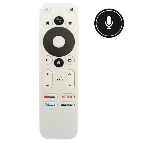 For Onn Android TV 4K UHD Box Voice Remote Control Replacement 10m Range Easy Operation - 1