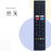 KT1946-HG For JVC LCD TV Remote Control Battery Powered Voice Activated Infrared Controller - 2