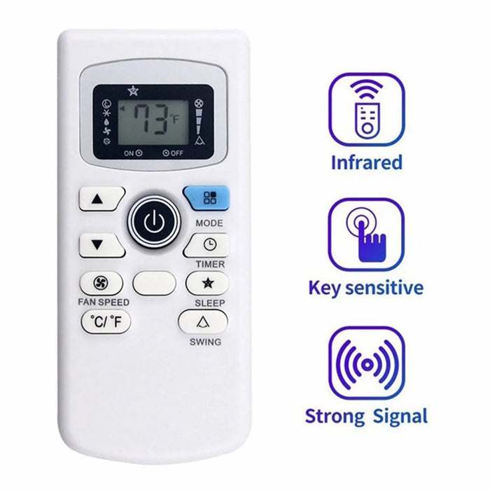 UYKQ-44 Infrared Remote Control for Soleus / TCL / Rcecaoshan Air Conditioner Replacement Controller - 2