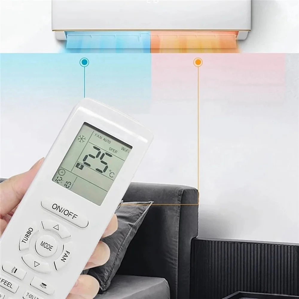 YAP1F For Gree Air Conditioner Infrared Remote Control Replacement 10m Range Wireless Controller - 5