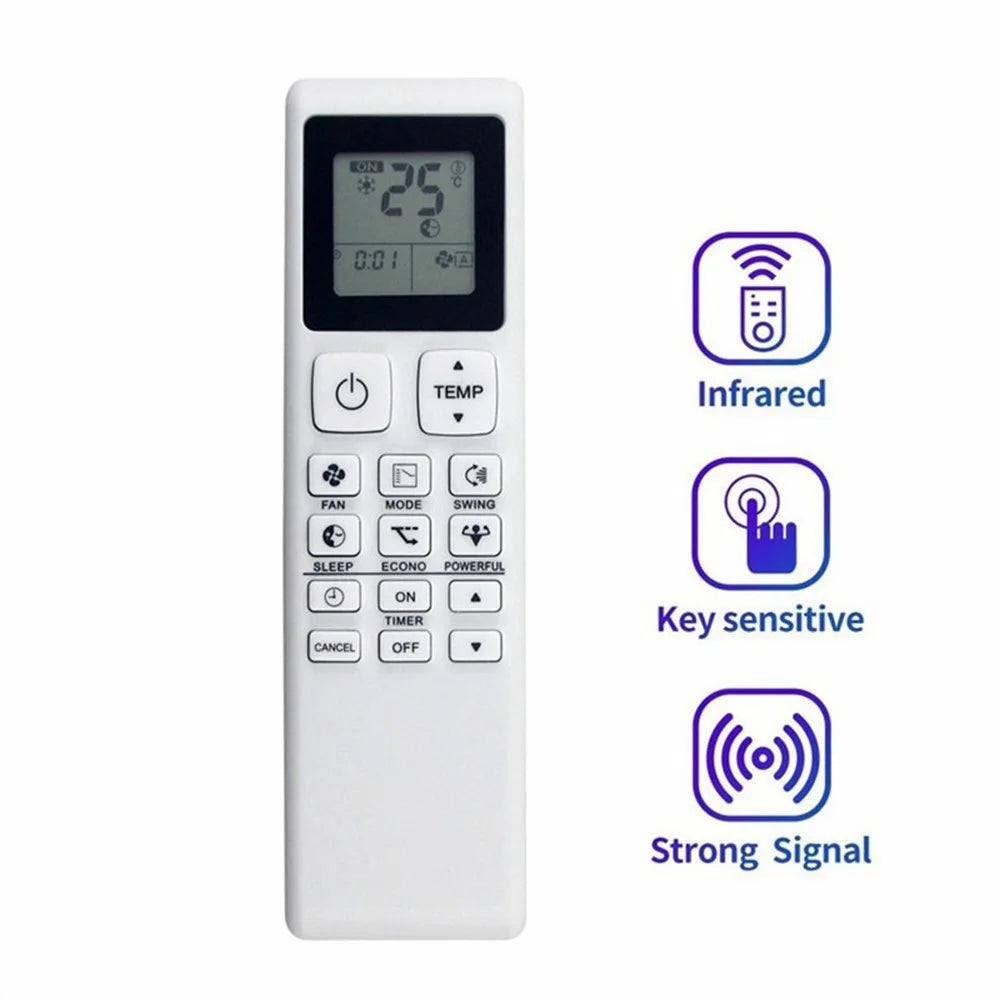 ARC486A1 / ARC486A2 For Daikin Air Conditioner Wireless Controller 10m Range Infrared Remote Control Replacement - 3