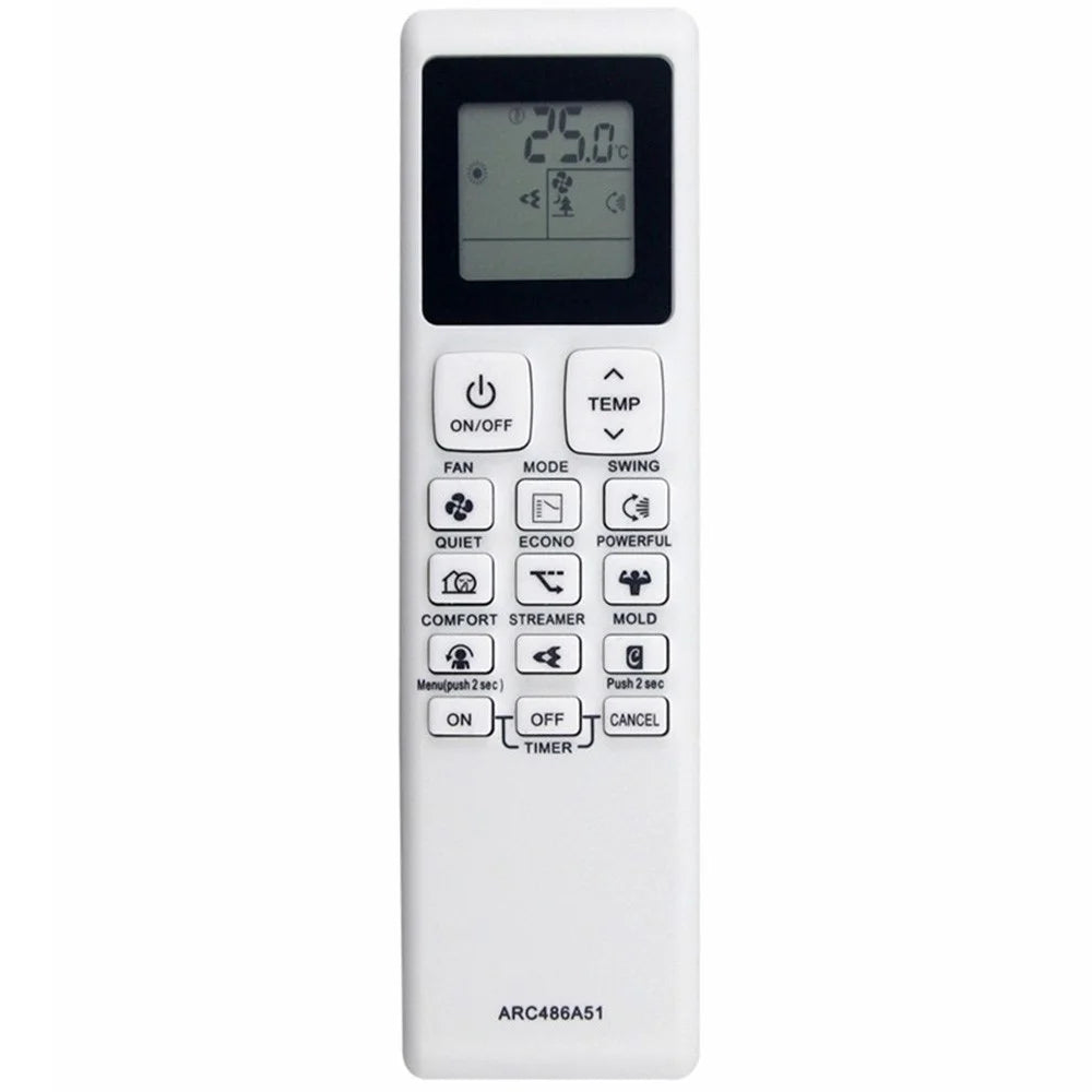 ARC486A51 For Daikin Air Conditioner Wireless Controller 10m Range Infrared Remote Control Replacement - 1