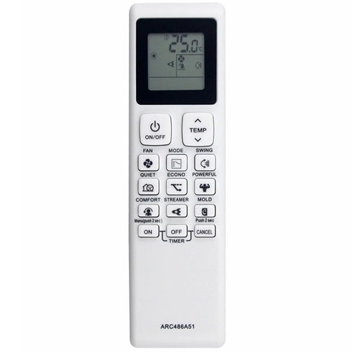 ARC486A51 For Daikin Air Conditioner Wireless Controller 10m Range Infrared Remote Control Replacement - 1