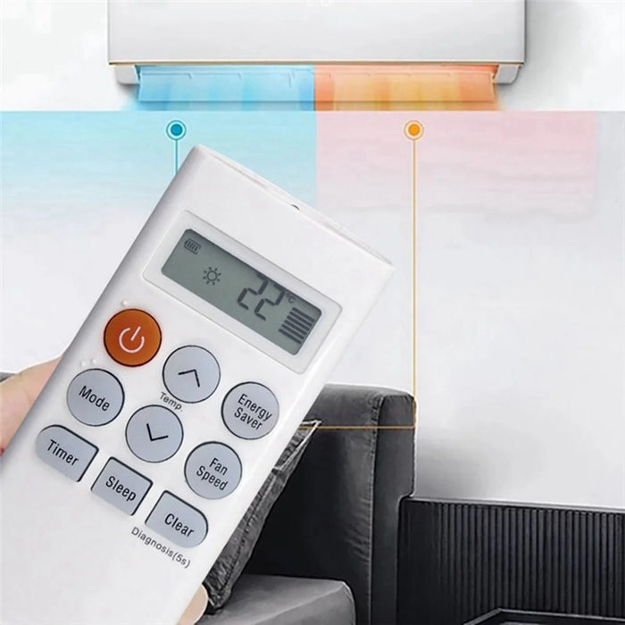 AKB73598009 For LG Air Conditioner Remote Control 10m Range Infrared Wireless Controller Replacement - 6