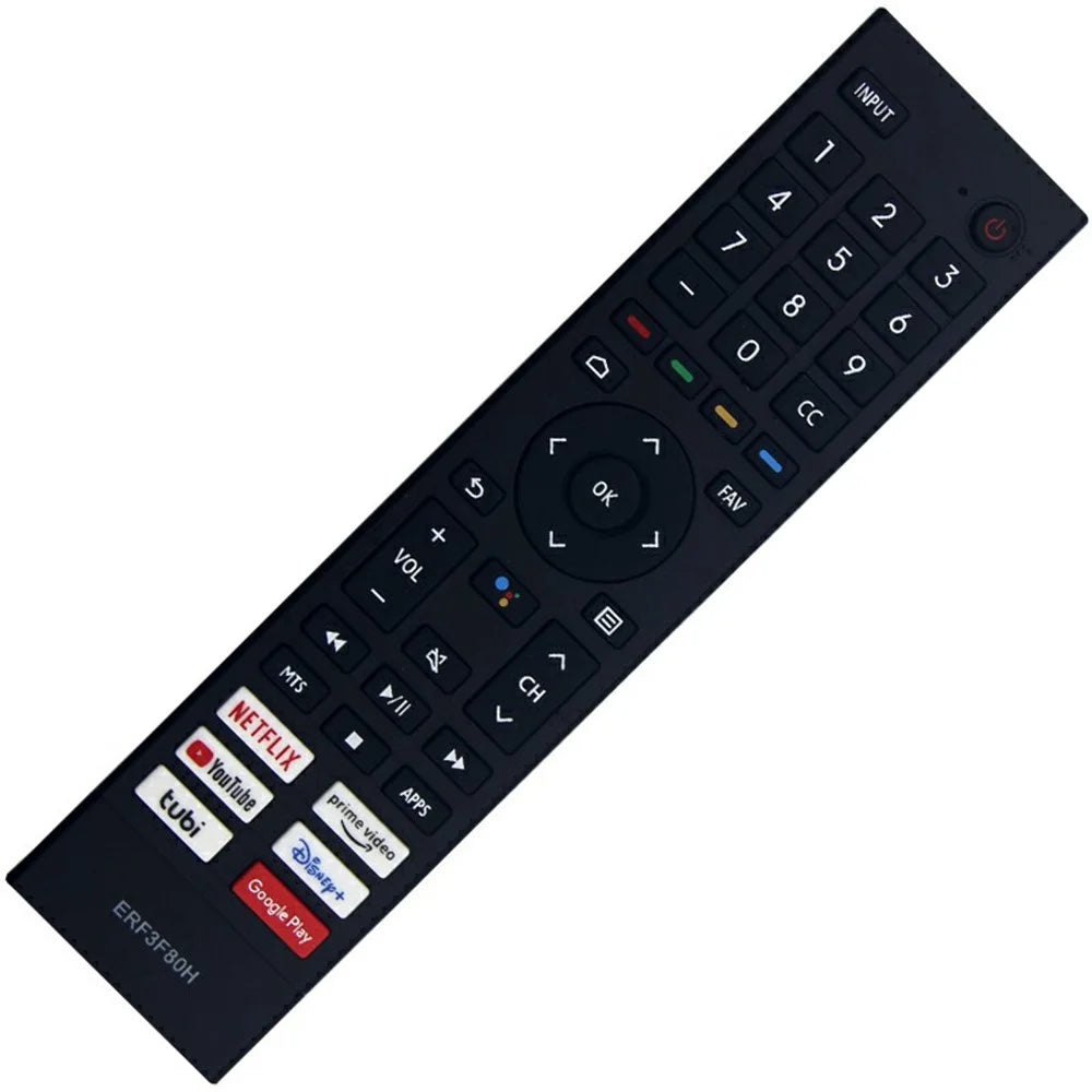 ERF3F80H For Hisense TV Remote Control 1-10m Range Infrared Replacement Controller (Not Support Voice Function) - 2