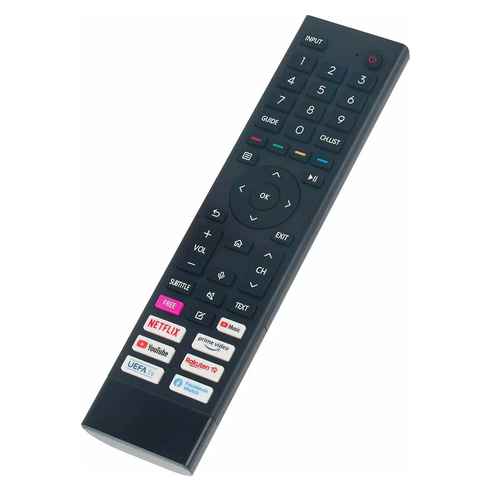 ERF3B80H For Hisense TV Remote Control 1-10m Range Infrared Replacement Controller (Not Support Voice Function) - 4