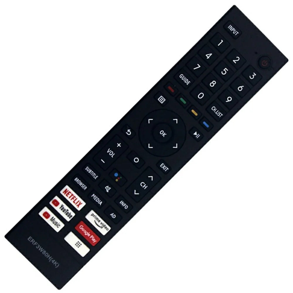 ERF3W80H For Hisense TV Remote Control 1-10m Range Infrared Replacement Controller (Not Support Voice Function) - 3