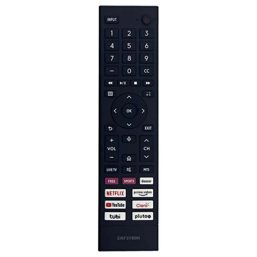 ERF3Y80H For Hisense TV Remote Control 1-10m Range Infrared Replacement Controller (Not Support Voice Function) - 1