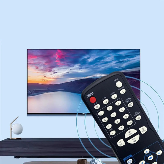 NF601UD For Emerson Sylvania TV Remote Control Replacement 10m Range Infrared Controller (Not Support Voice Function) - 5