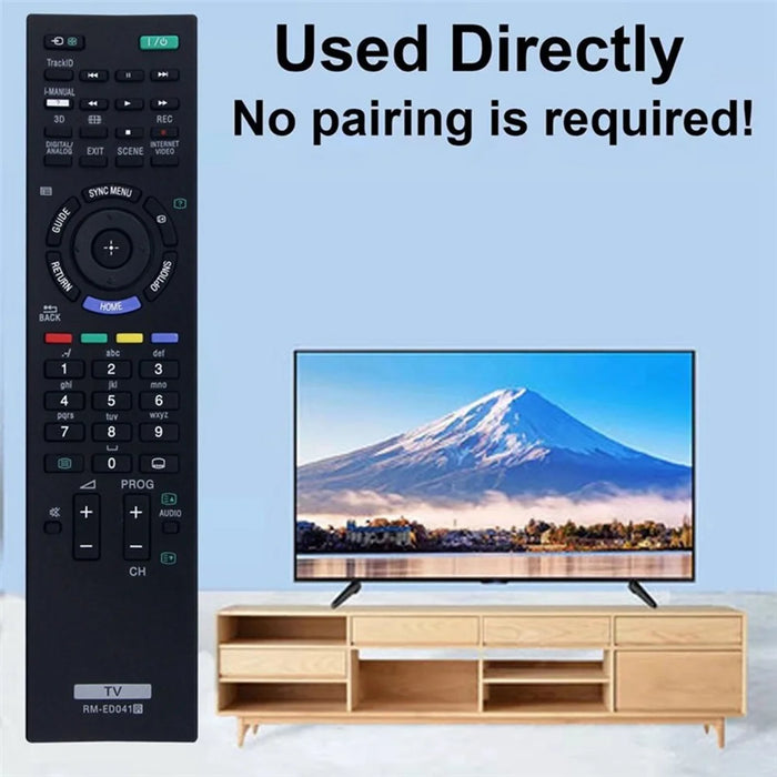 RM-ED041 For Sony TV Remote Control Battery Powered Infrared Replacement Handheld Controller - 3