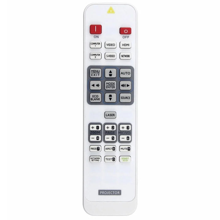 For BenQ Projector Battery Powered Infrared Remote Control 10m Range Ergonomic Handheld Controller - 1