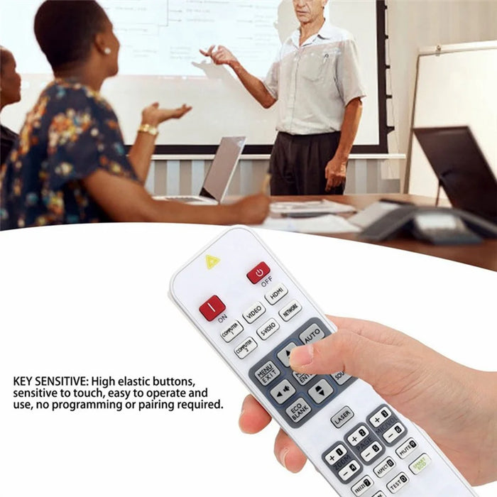 For BenQ Projector Battery Powered Infrared Remote Control 10m Range Ergonomic Handheld Controller - 3