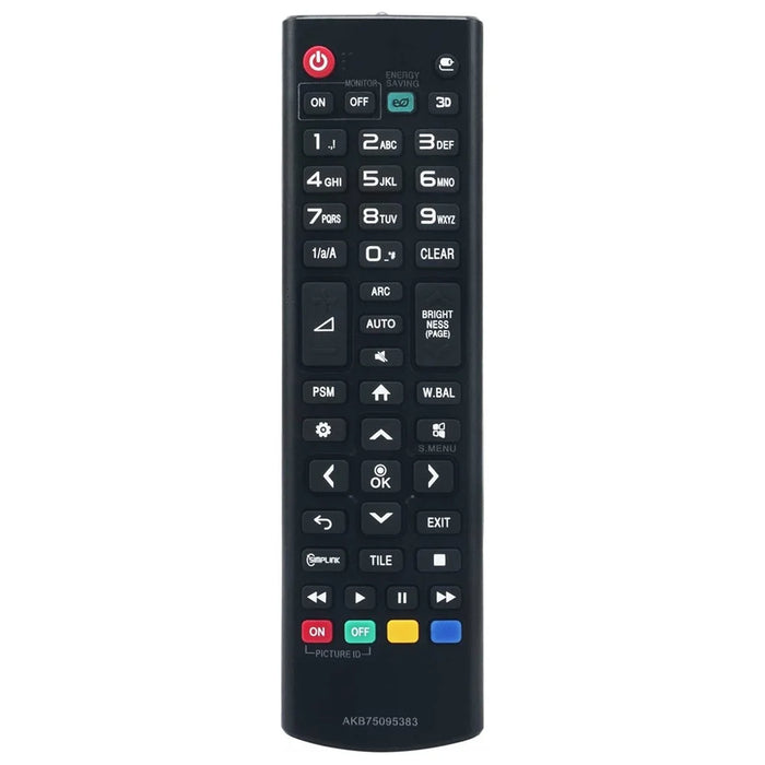 AKB75095383 For LG TV Remote Control Infrared Wireless Replacement Controller - 1