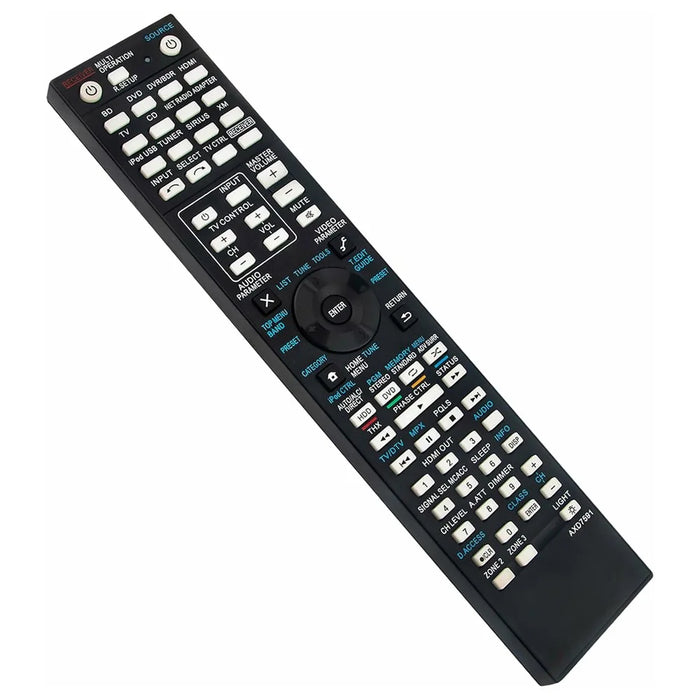AXD7591 For Pioneer AV Receiver Remote Control 10m Range Handheld Controller Replacement - 3
