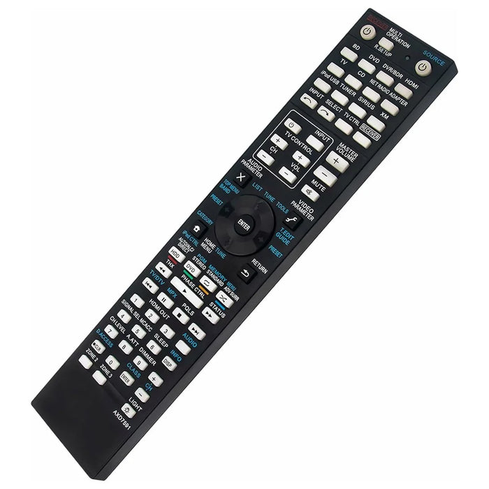AXD7591 For Pioneer AV Receiver Remote Control 10m Range Handheld Controller Replacement - 4