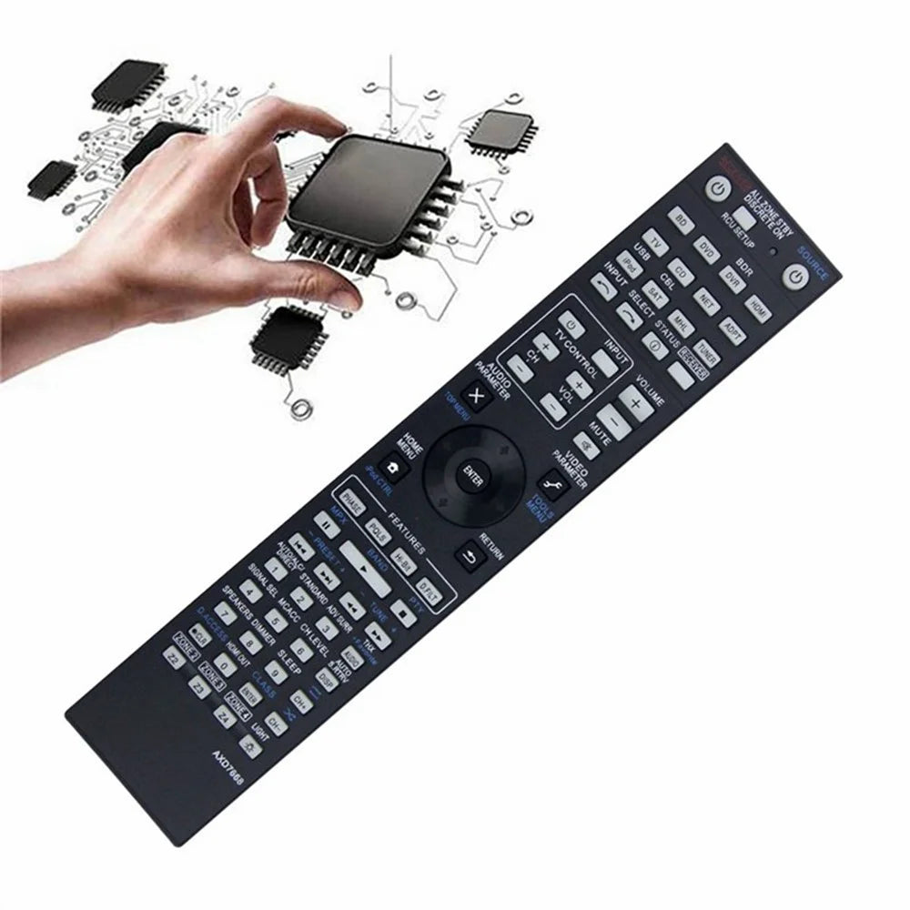 AXD7668 For Pioneer AV Receiver Remote Control 10m Range Handheld Controller Replacement - 4