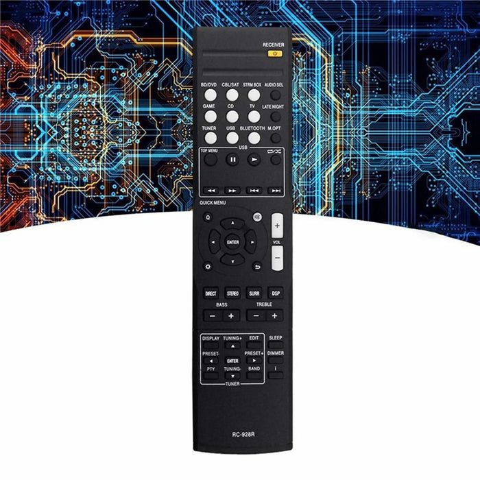 RC-928R For Onkyo AV Receiver Remote Control 10m Range Battery Powered Replacement Infrared Controller - 4