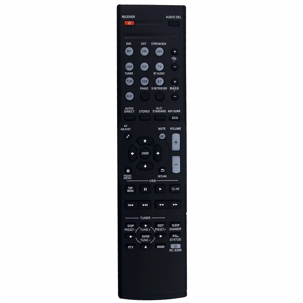 RC-929R For Pioneer AV Receiver Remote Control 10m Range Infrared Handheld Controller Replacement - 1