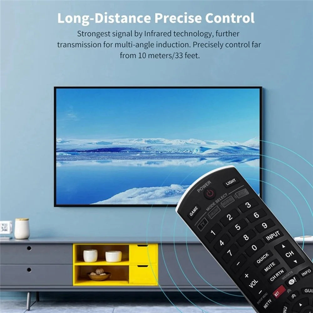 CT-90367 For Toshiba TV Remote Control Battery Powered Infrared Television Controller Replacement - 5