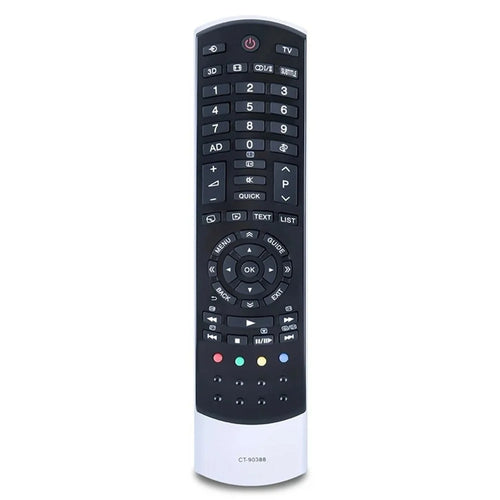 CT-90388 For Toshiba TV Remote Control Battery Powered Infrared Television Controller Replacement - 1