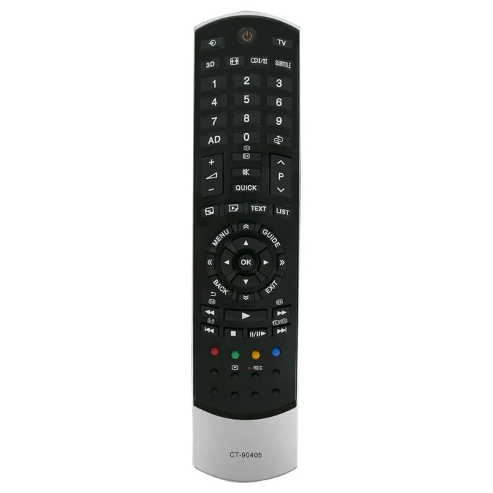 CT-90405 For Toshiba TV Remote Control Battery Powered Infrared Television Controller Replacement - 1