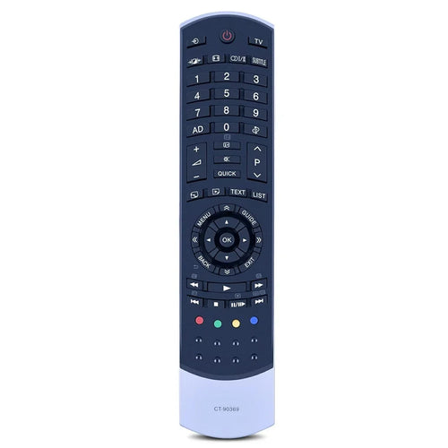 CT-90369 For Toshiba TV Remote Control Battery Powered Infrared Television Controller Replacement - 1