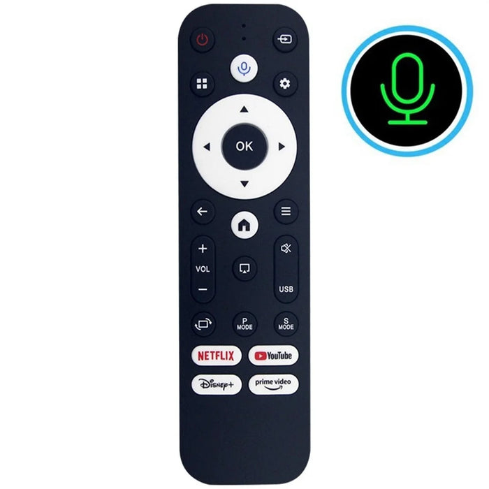 HY320 For Gaimoo Projector Remote Control with Voice Control Function 10m Range Ergonomic Controller - 1