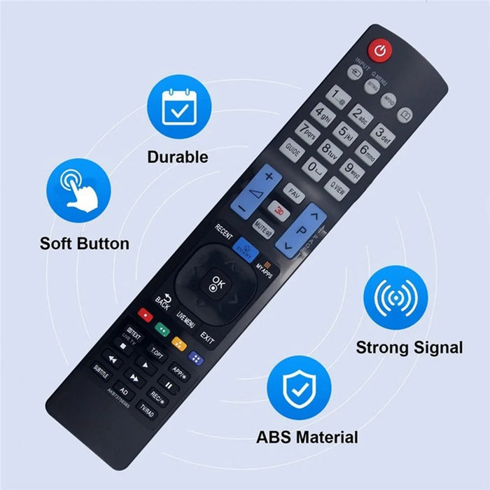 AKB73756565 For LG TV Remote Control Infrared Wireless Replacement Ergonomic Controller - 4