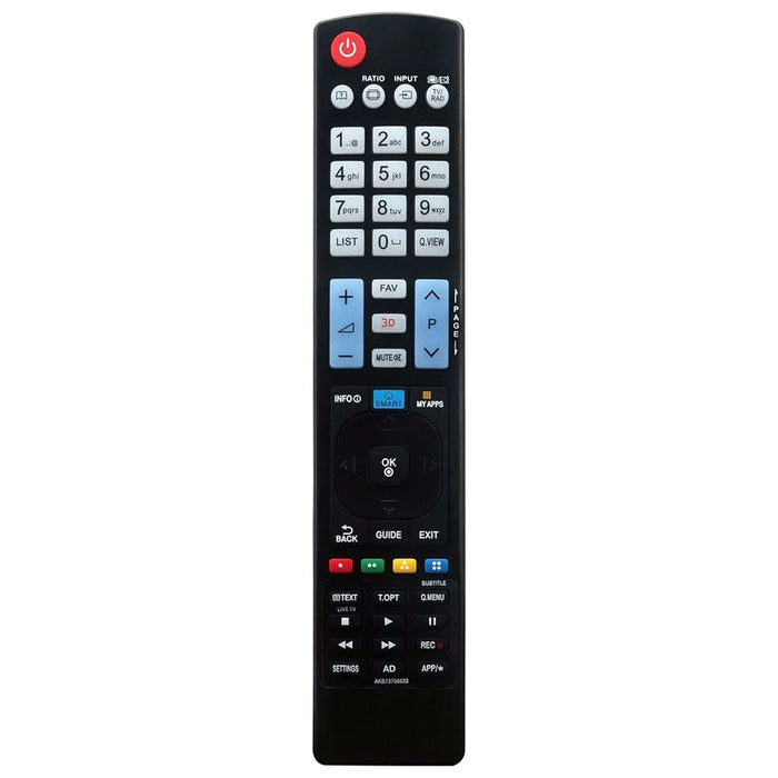 AKB73756523 For LG TV Remote Control Infrared Wireless Replacement Ergonomic Controller - 1