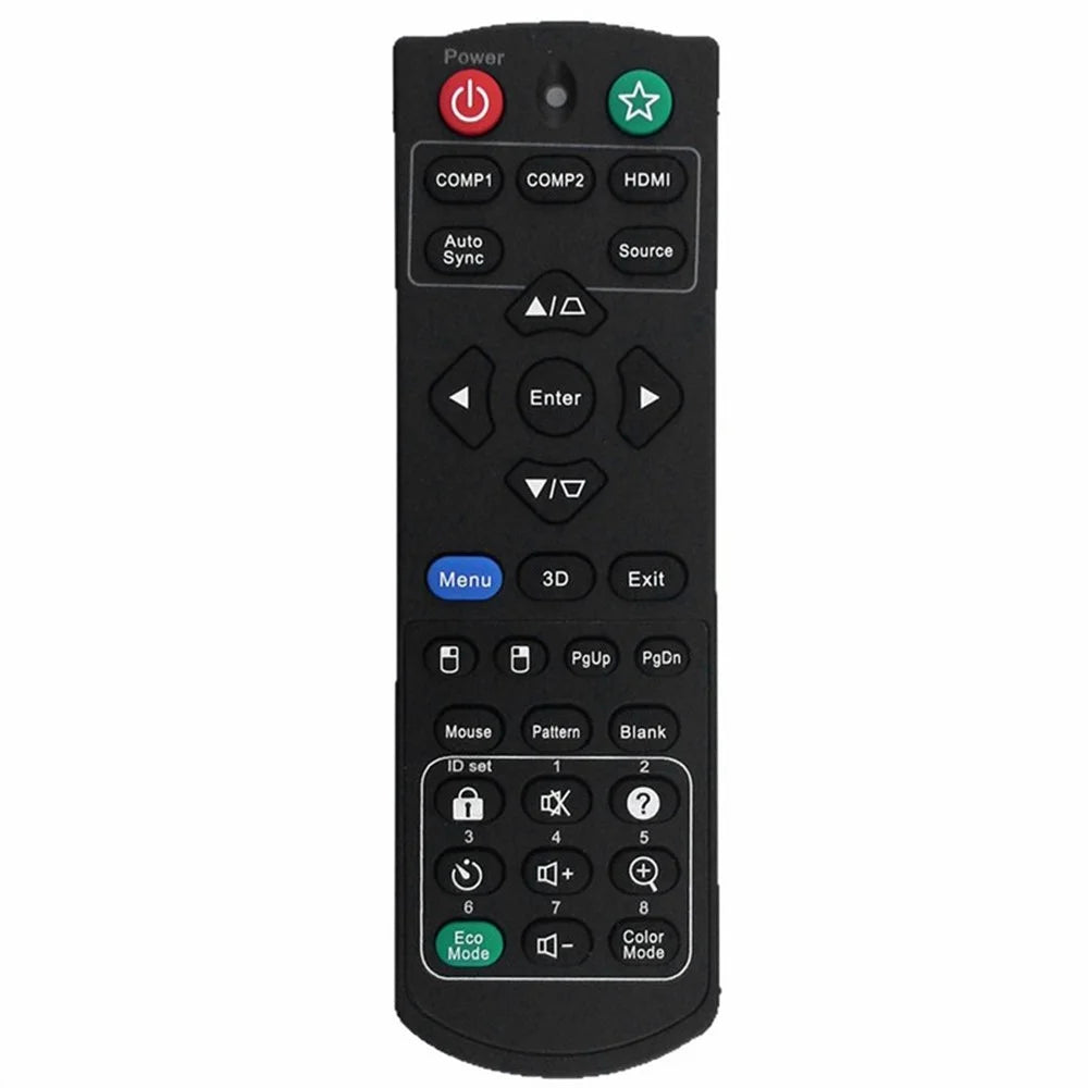 For Viewsonic Projector Remote Control Replacement RCP01051 Infrared Wireless 10m Range - 1