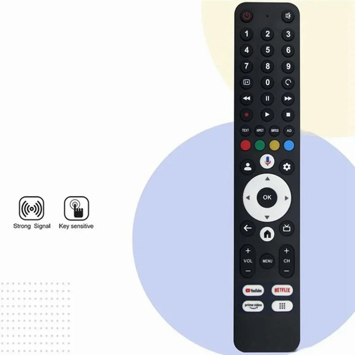 RC2101 Replacement Control for Sharp TV Remote Control Infrared No Voice Function 10M Range - 3