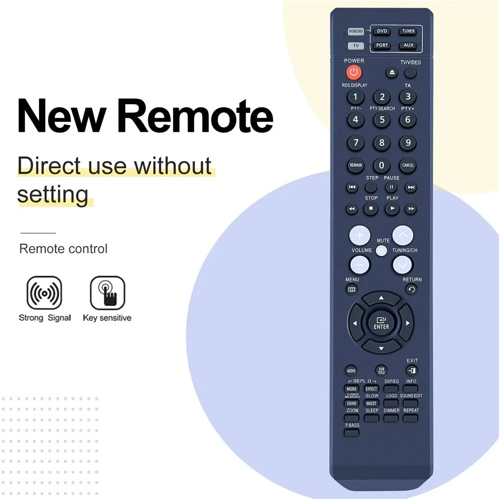 AH59-01907B  /  AH59-01907C for Samsung Home Theater Player Infrared Remote Control Replacement 10m Range - 5
