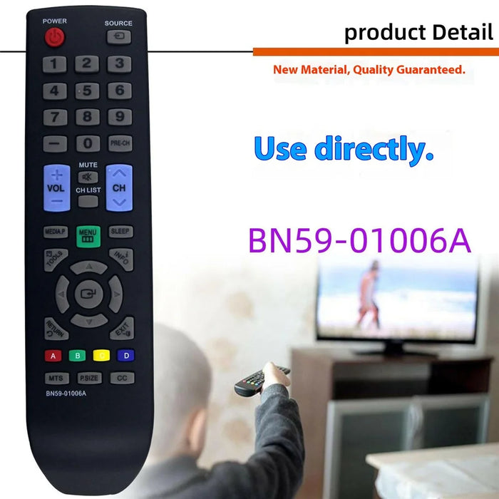BN59-01006A For Samsung TV Universal Remote Control Infrared 10m Range Easy Operation - 2