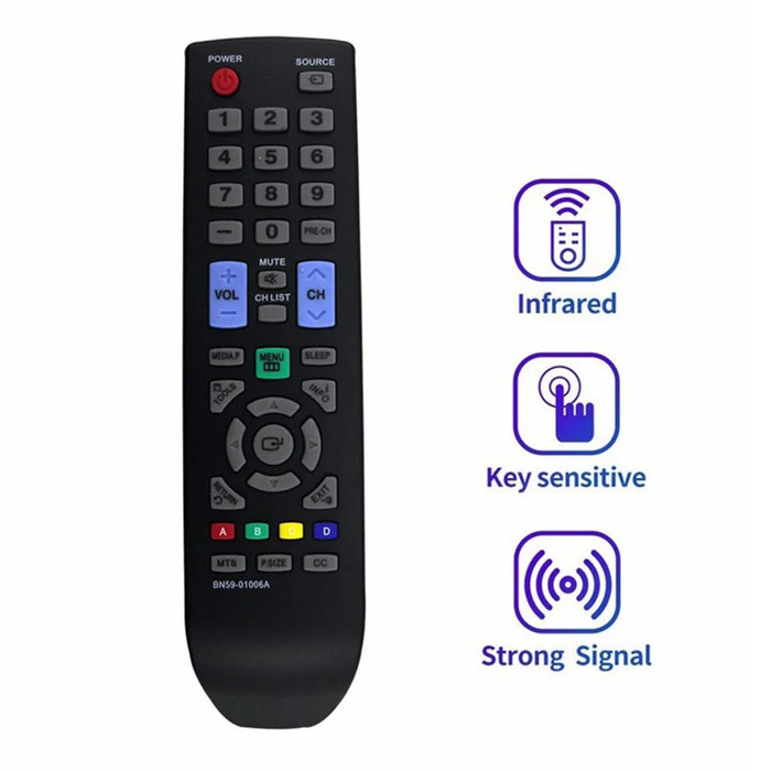 BN59-01006A For Samsung TV Universal Remote Control Infrared 10m Range Easy Operation - 3