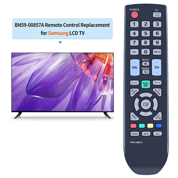 BN59-00857A for Samsung TV Remote Control Infrared 10M Range ABS Material Easy Operation - 2