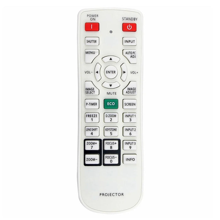 N2QAYA000039 For Panasonic Projector Infrared Remote Control Replacement 10m Range - 1