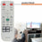 N2QAYA000039 For Panasonic Projector Infrared Remote Control Replacement 10m Range - 3
