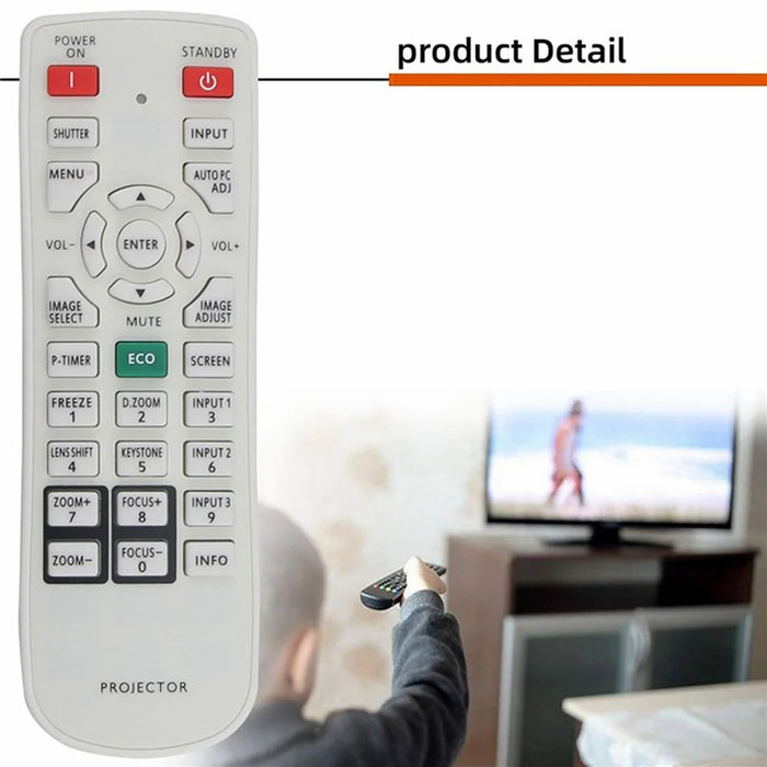 N2QAYA000039 For Panasonic Projector Infrared Remote Control Replacement 10m Range - 3