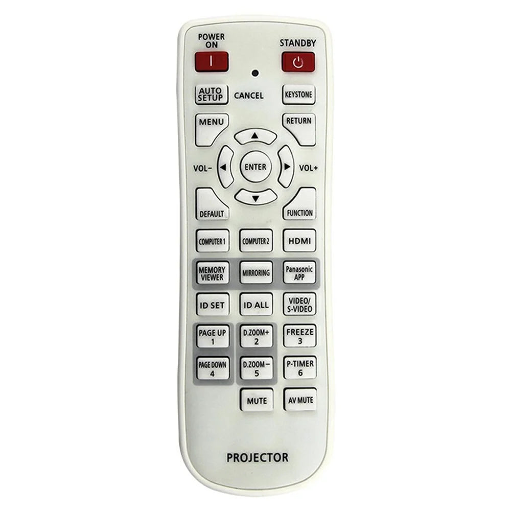 N2QAYA000100 For Panasonic Projector Remote Control Replacement Infrared Wireless 10m Range - 1