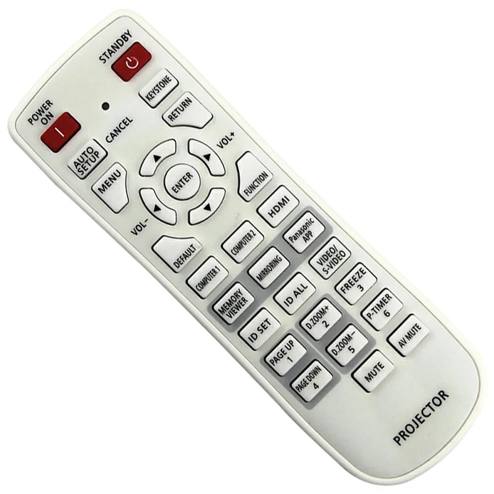 N2QAYA000100 For Panasonic Projector Remote Control Replacement Infrared Wireless 10m Range - 3