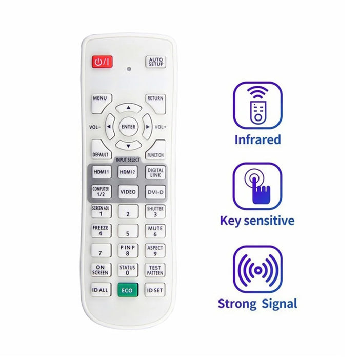 N2QAYA000126 Universal Controller Replacement for Panasonic Projector Infrared Remote Control 10m Range - 2