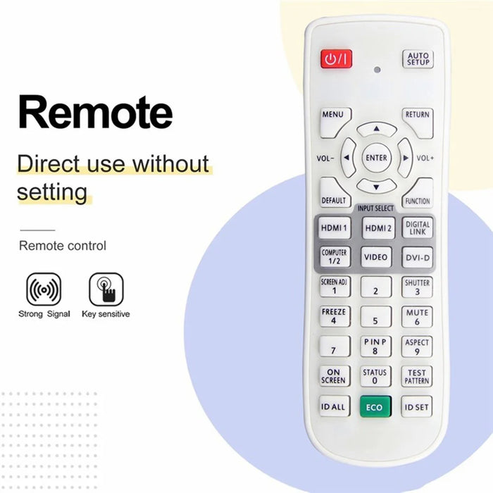 N2QAYA000126 Universal Controller Replacement for Panasonic Projector Infrared Remote Control 10m Range - 4