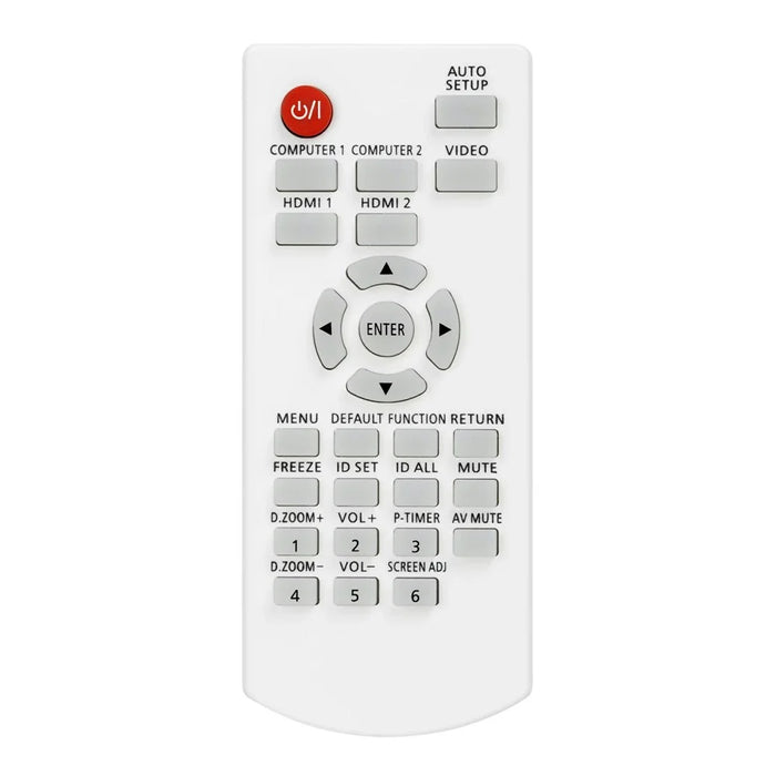 N2QAYA000088 For Panasonic Projector Infrared Remote Control Replacement 10m Range, No Programming Needed - 1