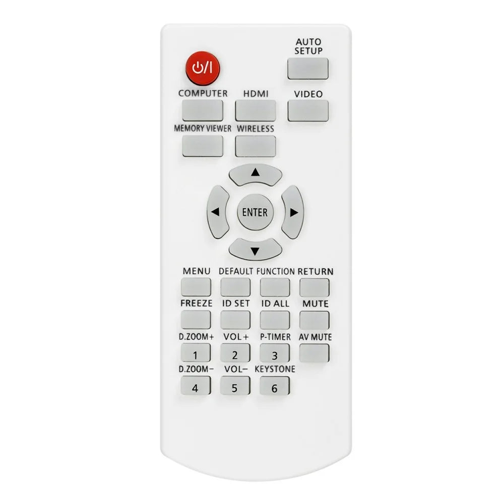 N2QAYA000142 For Panasonic Projector Infrared Remote Control Replacement 10m Range - 1