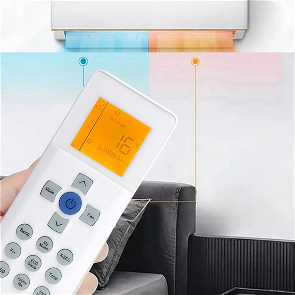 RG67G(2S) / BGEF For Carrier Air Conditioner Infrared Remote Control 10m Range Replacement Controller - 3