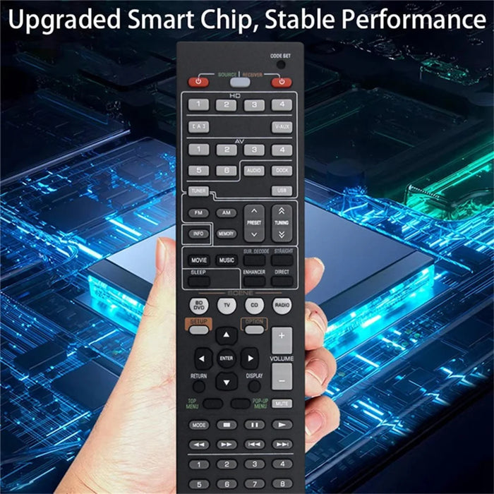 RAV432 For Yamaha AV Receiver Infrared Remote Control 10m Range Ergonomic Wireless Controller - 2