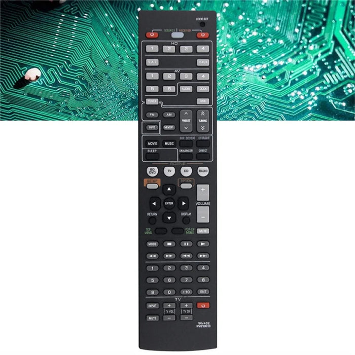 RAV432 For Yamaha AV Receiver Infrared Remote Control 10m Range Ergonomic Wireless Controller - 6